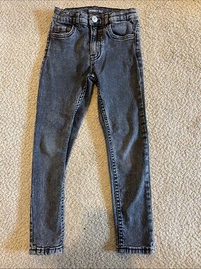 Zara Black Wash Skinny Fit Jeans for Kids